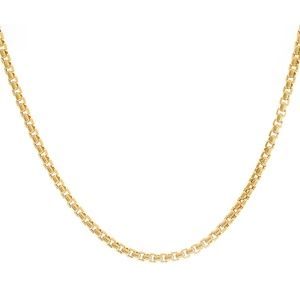 14K Yellow Gold Venetian Link 24" Chain 14.6 g